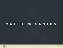 Tablet Screenshot of matthewsantos.com